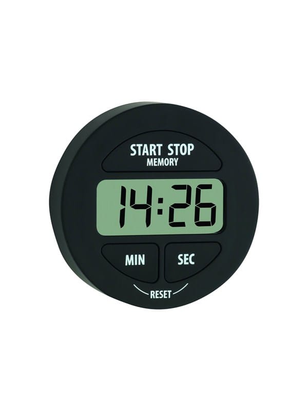 38.2022.01 Timer Schwarz digital - Tfa Dostmann