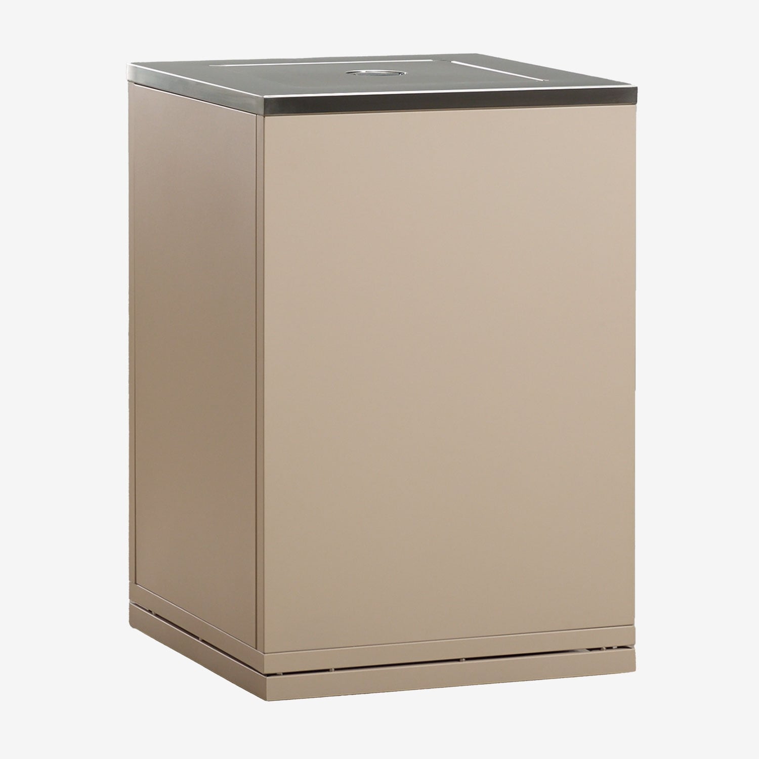 Sklum Ecklager-modul Für Modulare Außenküche Aus Rivana-stahl Beige Tapioca