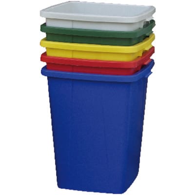 Graf Mehrzweck-Behälter eckig 90 Liter gelb