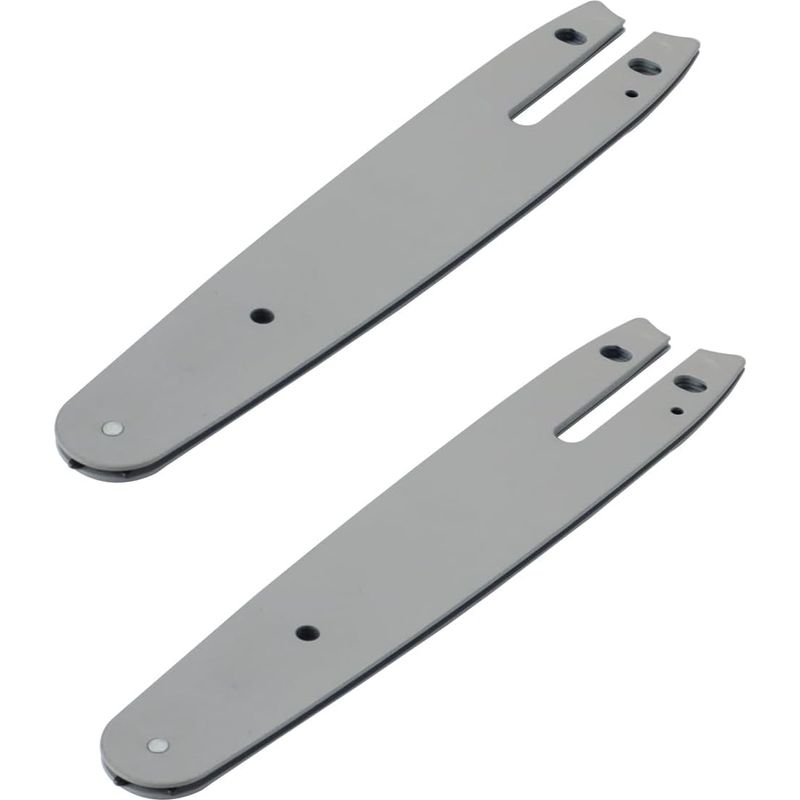 Set Mit 2 Führungsplatten Für Elektrische Kettensägen, Aus Manganstahl, 6 Zoll, 37 Glieder, Für Mini-handkettensägen, Einfacher Austausch, Breite Kompatibilität