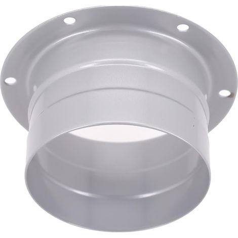 Reduzierstück, 75 Mm, Metall, Druckluftschlauchflanschadapter, Lüftungsschlauchflansch, Schlauchverbinder, Reduzierschlauchadapter, Reduzierverbinder