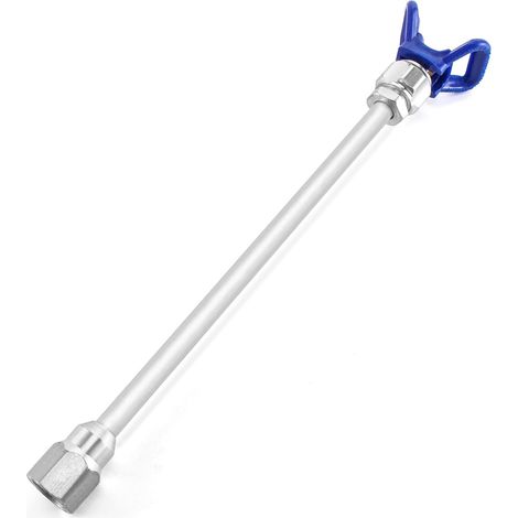 30 Cm Airless-spritzpistolenverlängerung Mit Blauem Düsensitz, 1 Stück