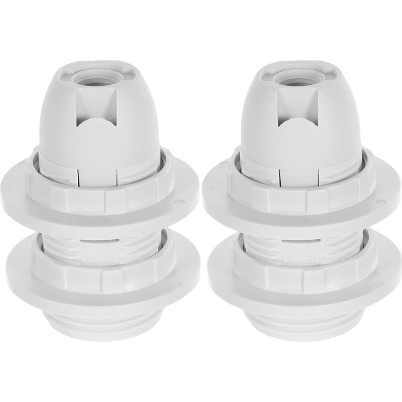 Komplette Weiße E14-schraubfassung Für Lampensockel, Geeignet Für Stehlampen, Tischlampen Und Kronleuchter, Vielseitiges Elektrisches Zubehör Für Die Innenbeleuchtung