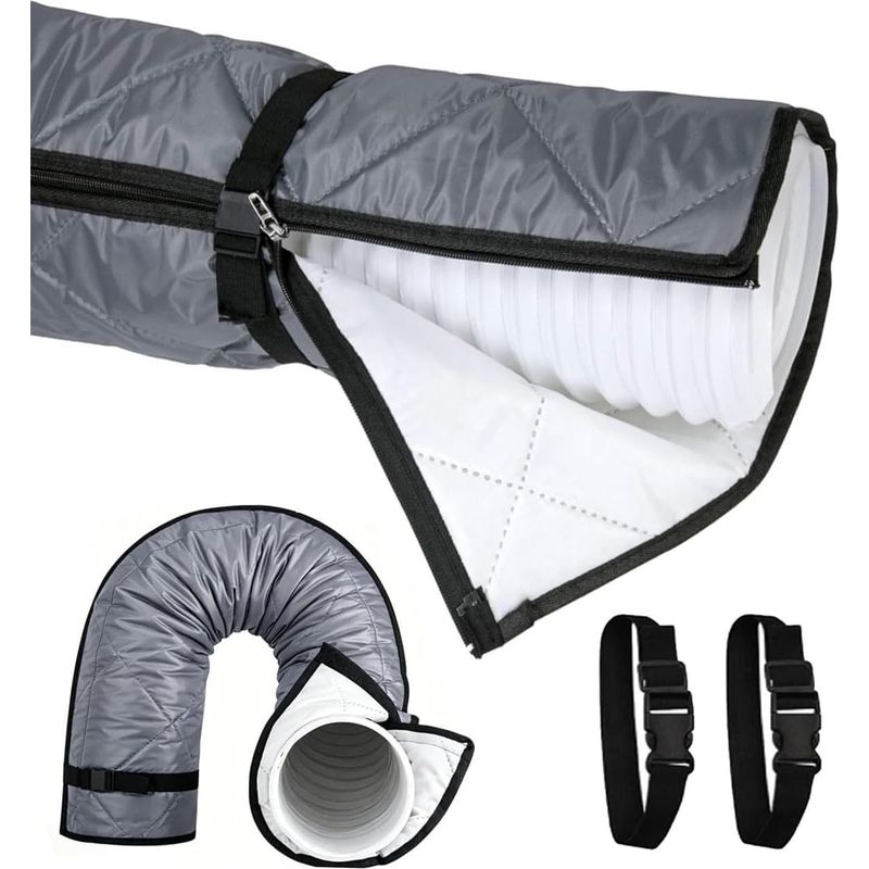 150 X 50 Cm – Schlauchüberzug Für Mobile Klimaanlagen – Klimaanlagenisolierung – Außenschlauch – Isolierender Schlauchüberzug Für Klimaanlagen – Schlauchüberzug Für Abluftrohre