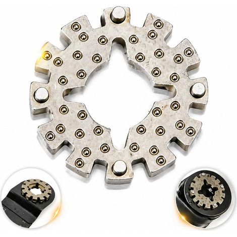 Universaladapter Für Oszillierende Sägeblätter, Multicutter-adapter Für Bosch, Makita, Fein, Adapter Kompatibel Mit Universalschaft, Für Sägeblätter, Vielseitig Und Robust