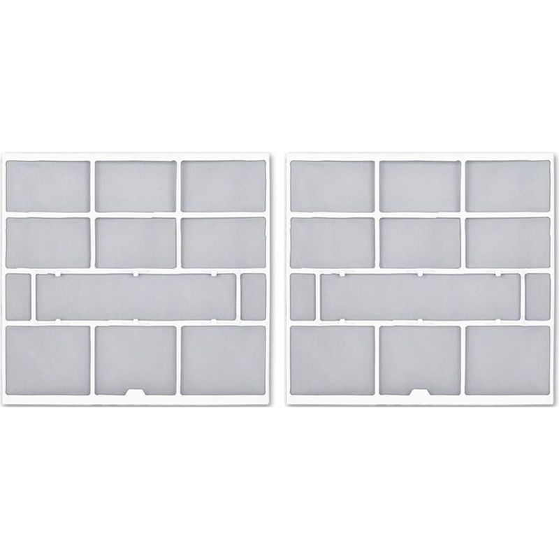 2er-pack Staubfilter Für Klimaanlagen – Unverzichtbares Zubehör Für Eine Bessere Luftzirkulation (28,2 X 26,5 Cm)
