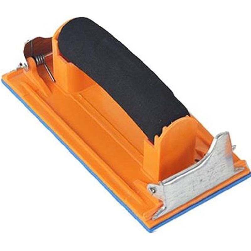 Tragbarer Handschleifer Mit Griff, Manueller Schleifpapierhalter, Leichter Schleifklotz Für Holz Und Metall, Leichtes Polieren, Manueller Schleifpapierhalter, Handschleifer, Schleifklotz Für