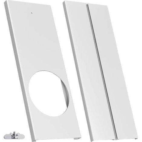 Tragbares Klimaanlagen-fensterset, Verstellbare Pvc-fensterdichtungsplatten, Robustes Schiebelüftungsset, Verstellbares Fensterzubehör Für Klimaanlagen [energieklasse A]
