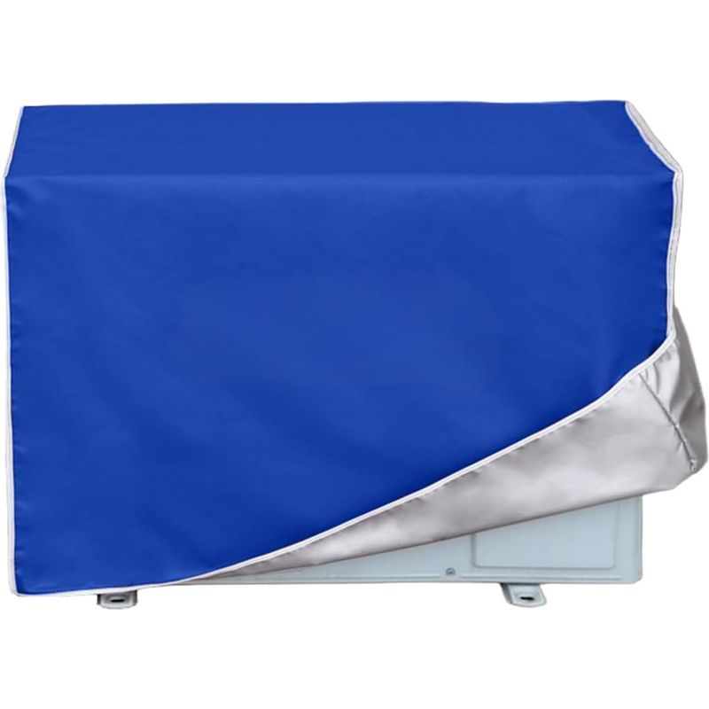 Pool-wärmepumpenabdeckung, Wasserdichte Und Staubdichte Abdeckung Für Außenklimaanlagen, Für Split-wärmepumpen Und Heizkörper (blau, 92x35x69cm)