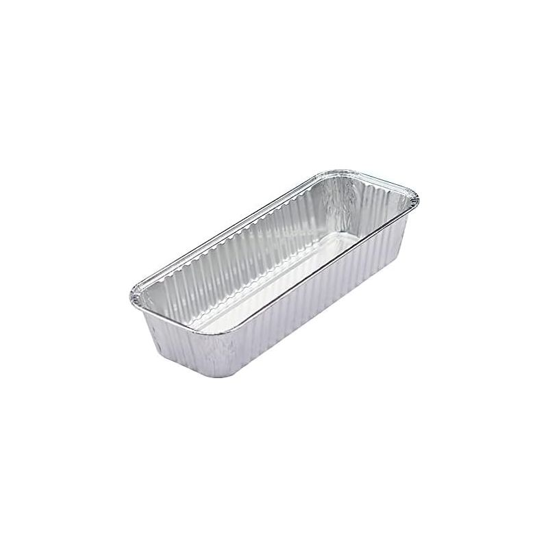 Set Mit 25 Aluminium-grillförmchen (21,5 X 7,8 X 4,3 Cm), Aluminium-grillbleche, Fettauffangschalen Aus Aluminiumfolie, Kuchenblech Zum Kochen