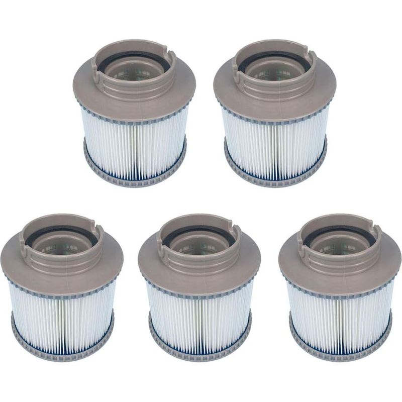 5er-pack Ersatzfilter Für Mspa Fd2089, Filterkartusche Für Pumpe - Kompatibel Mit Aufstellpools Und Whirlpools