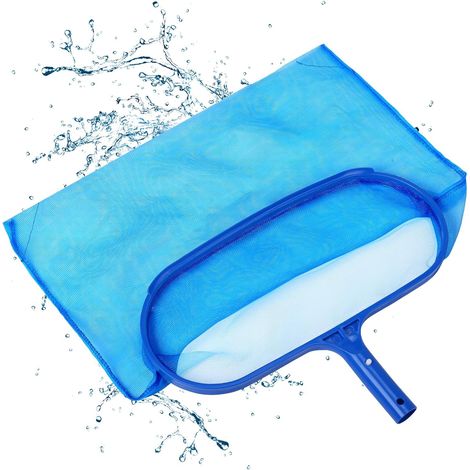 Oberflächenkescher Für Schwimmbecken, Teiche Und Springbrunnen Bodenkescher Zur Laubsammlung Netz Mit Großem Fassungsvermögen