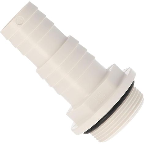 Pvc-schlauchverbinder Schlauchverbinder Mit O-ring Und 1 1/2"-außengewinde Adapter Für Rohre Mit Ø 32–38 Mm Ersatzteile Poolzubehör