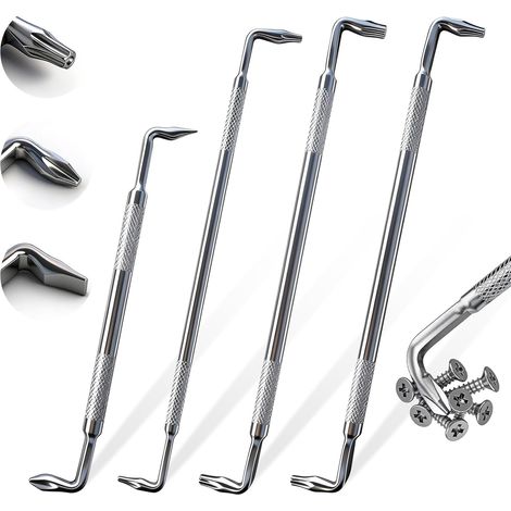 Offset-z-typ Doppelkopf-magnet-schlitz-torx-winkel-phillips-90-grad-kreuzschlitzschraubendreher 4 Stück