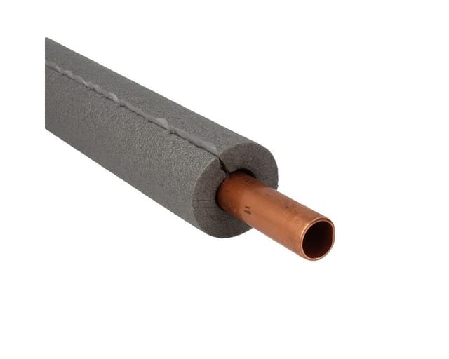 NMC - Rohrisolierung pe-xt ø 28 mm Innen, 13 mm Dämmstärke, 1 m Länge, Selbstklebeverschluss