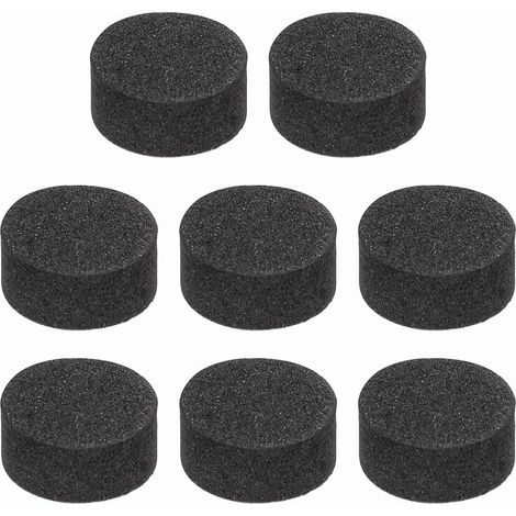 Isolationspads Für Einseitige Lautsprecher, 10 Mm X 5 Mm Rutschfeste Schaumstoffbasis, Stoßdämpfende Pads Für Verstärkerfüße, Schwarz