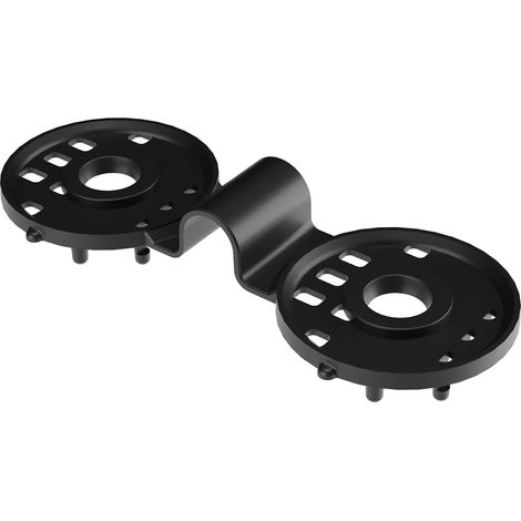 100 Befestigungsclips Ø 30 Mm Für Sonnensegel Und Schattierungsnetze, Schwarze Uv-beständige Pe-clips, Gewächshausclips, Windschutznetze, Planen Und Gartenzäune