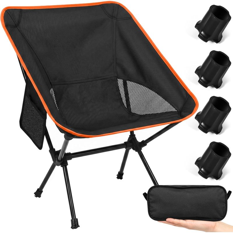 Tragbare, Faltbare Campingstühle, Kompakt, Ultraleicht Und Tragbar, Mit Tragetasche Für Picknicks, Camping, Angeln, Wandern Und Outdoor-aktivitäten