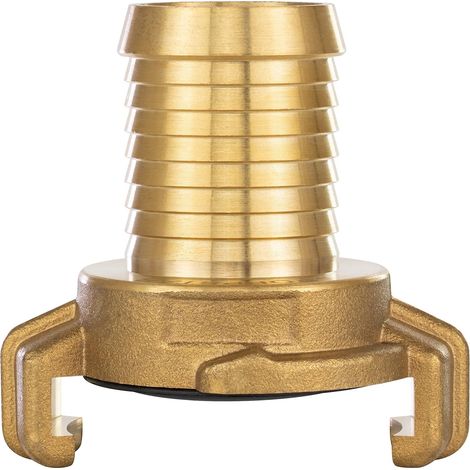 1-zoll-schnellkupplung Aus Messing Mit Klemmring (1-zoll-klemmringkupplung) Für Schläuche Mit 25 Mm Innendurchmesser