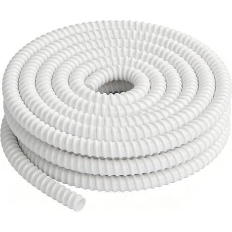 16 Mm Durchmesser Pvc-kondensatablaufschlauch (10 M), Uv-beständig, Verstellbar, Flexibel.
