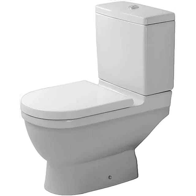 Duravit - Stand wc Kombi Starck 3 65,5cm, Abgang senkrecht, weiss,