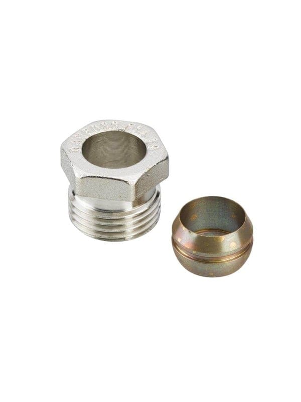 Klemmverschraubung ø 15, 1/2'' für Kupfer und Przisionsstahlrohr 013G4115 1 Stück - Danfoss