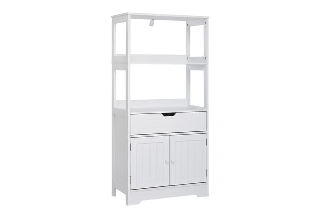 Badkommode, Badezimmerschrank, Badschrank mit Einlegeböden Schubladen und Türen, Aufbewahrungsschrank für Badezimmer Küche Wohnzimmer 60 x 30 x