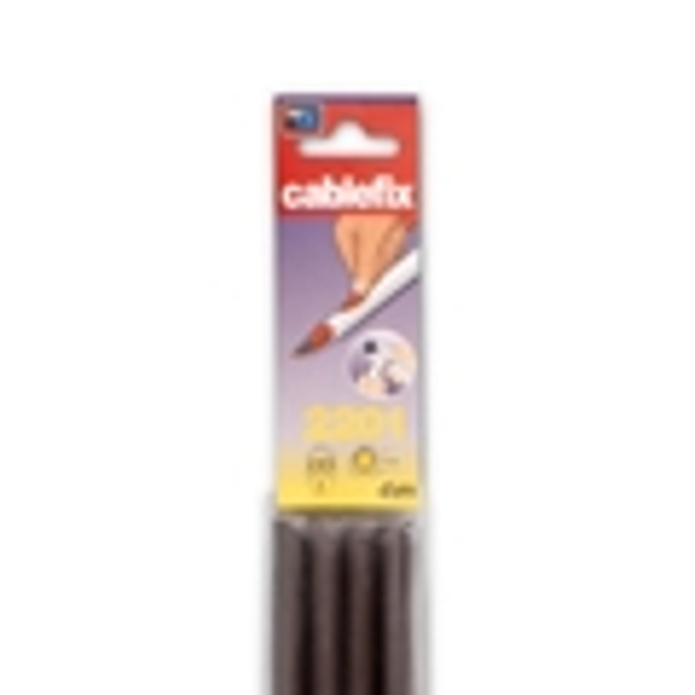 Cablefix 2201-BN Kabelkanal (l x b x h) 1000 x 8 x 7 mm 4 St. Braun