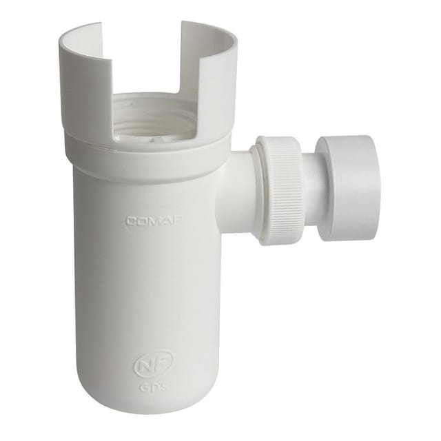 Siphon für Sicherheitsgruppe mit Deflektor 26x34, 32 mm, weiß (887718) - Comap