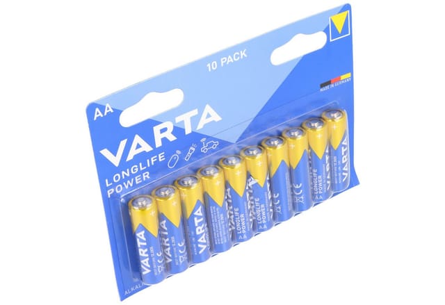 Varta - Batterie High Energy 10x aa 2900mAh