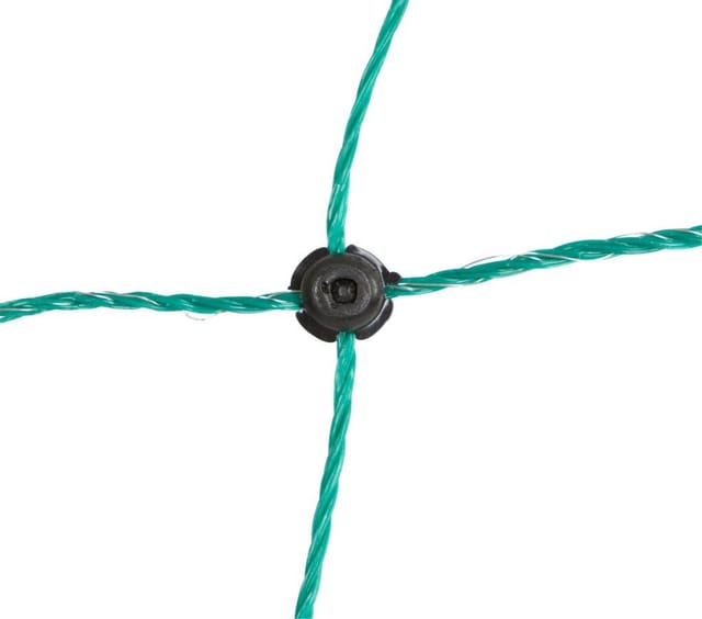 Kerbl - Geflügelnetz grün LxH 25 m x 106 cm Doppelspitze ohne Strom Kleintiergehege