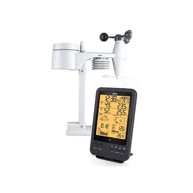 Alecto Drahtlose Wetterstation WS-4700 Schwarz