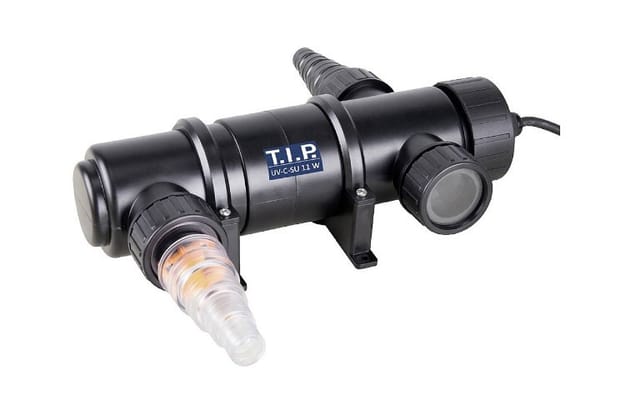 Uv-c Strahler - Für Teiche bis 10.000 l, uv-c 11 w reduziert Bakterien und Algen, Kontrollleuchte, uv-c-su 11 w 30432 - T.i.p.