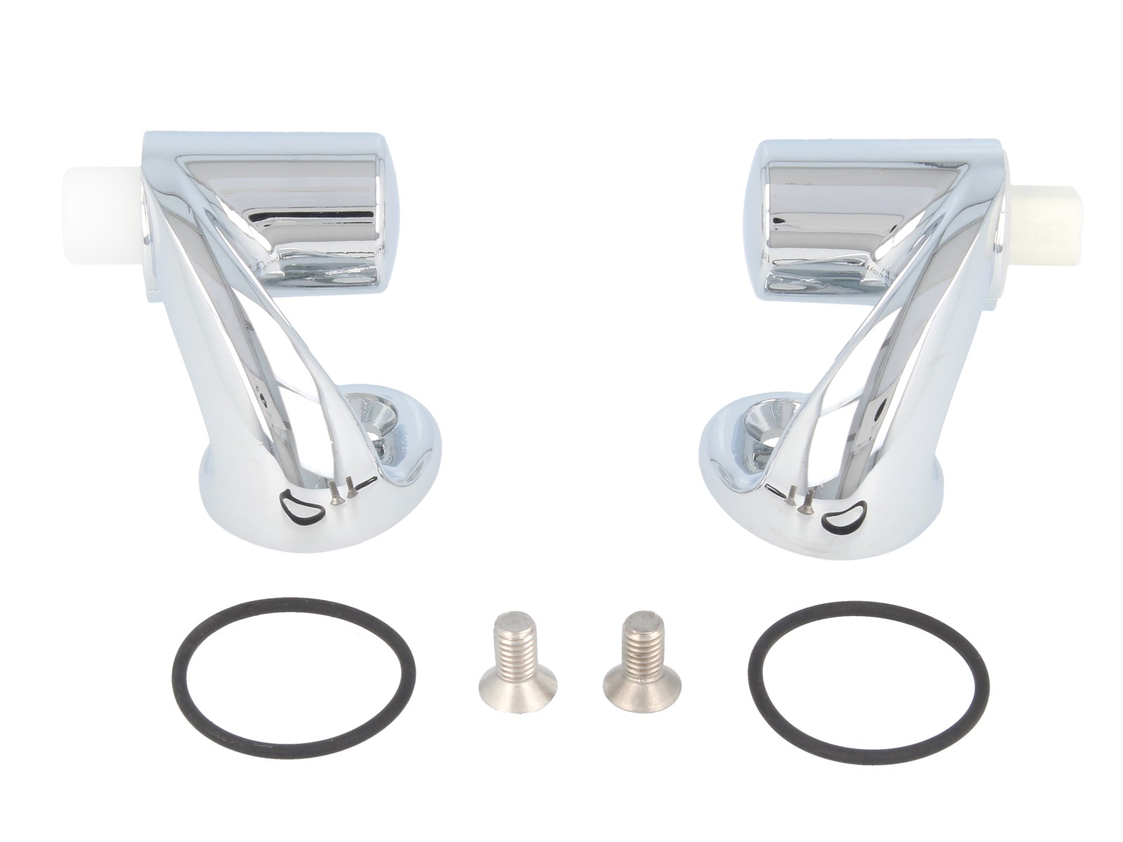 Villeroy & Boch Subway Urinaldeckelscharnier Mit Sorftclosefunktion - Verchromt