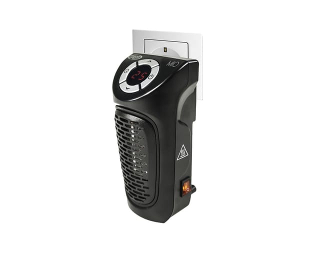 ARGO MIO Elektrische Raumheizung Infrarot-Heizlüfter Indoor Schwarz 350 W