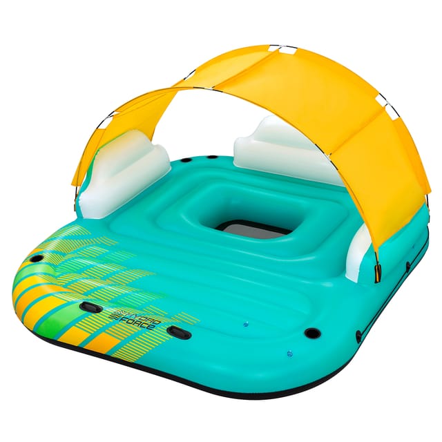Aufblasbare Badeinsel für 5 Personen Sunny Lounge 291x265x83cm Bestway