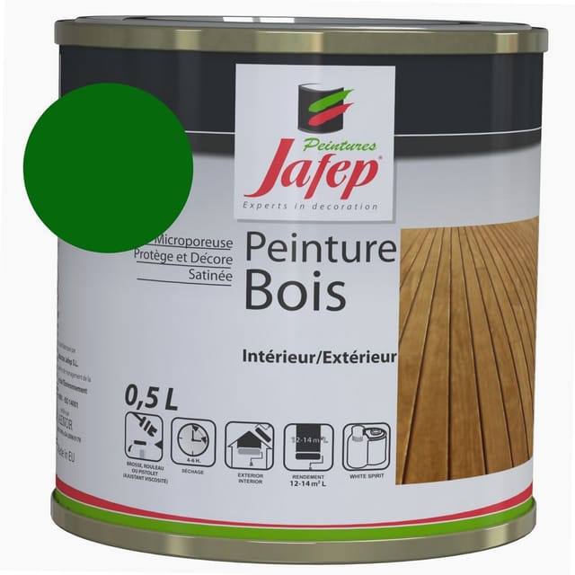 Holzfarbe grün Frühling 0,5l Jafep 0,5 l