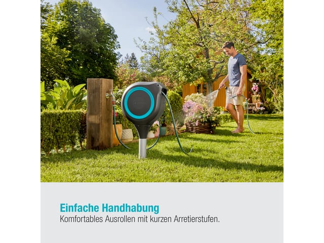 Garten-Schlauchbox RollUp m (türkis) 20 m - Gardena
