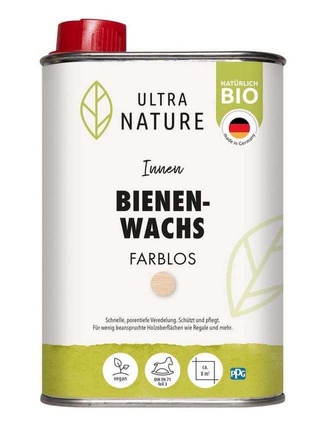 Ultra Nature Bienenwachs 250 ml farblos Holzpflege