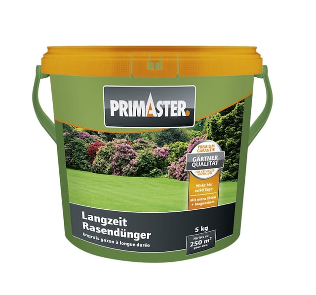 Primaster - Rasendünger Sofortwirkung Langzeitwirkung Dünger für Rasen 250m² 5kg