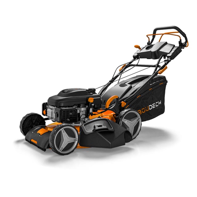 Selbstfahrender M�her 225cc 5,2hp OHV 4-Takt mit E-Start Mulchen 4in1 510mm Schnittbreite