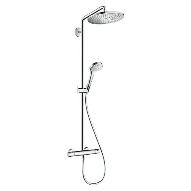 Croma Select s - Duschsäule Showerpipe 280 mit Thermostatbatterie, verchromt 26790000 - Hansgrohe
