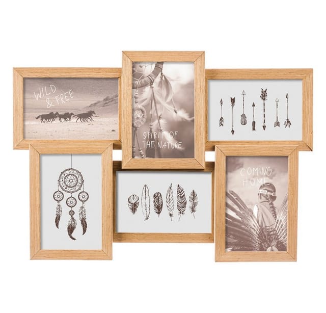 Atmosphera - Fotocollage - Holz - 6 Fotos créateur d'intérieur