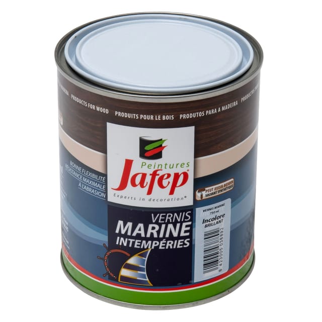 Bootslack wetterbeständig glänzend 750 ml Jafep