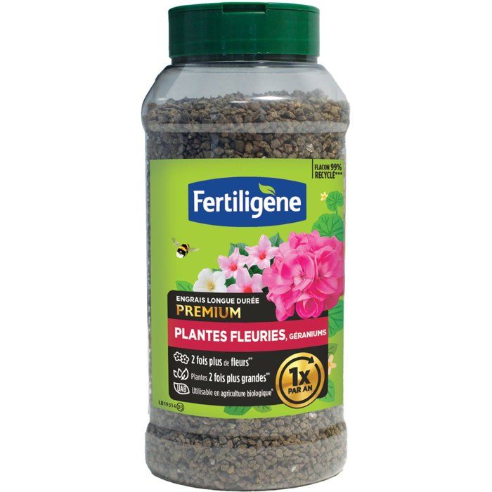 Premium Langzeitdünger Für Blühende Pflanzen Geranien 600 G - Fertiligene - Fegldger