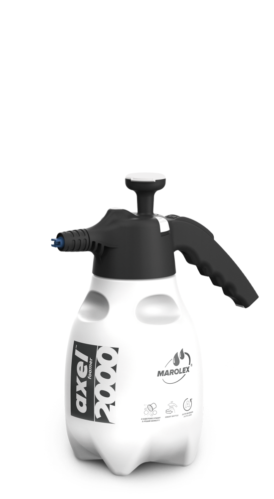 RZT Sprayer für schäumende Säure CHEMICALS - 2L Generator de Schaum mit Auto-Lock und 3D Flex