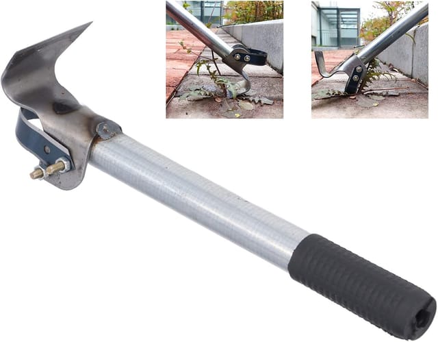 Puller Garden Tools Manuelle Unkrautjäter für Handschaufel, Unkrautstecher, Rindenentferner, Eisenschaber zum Schaufeln von Unkraut,