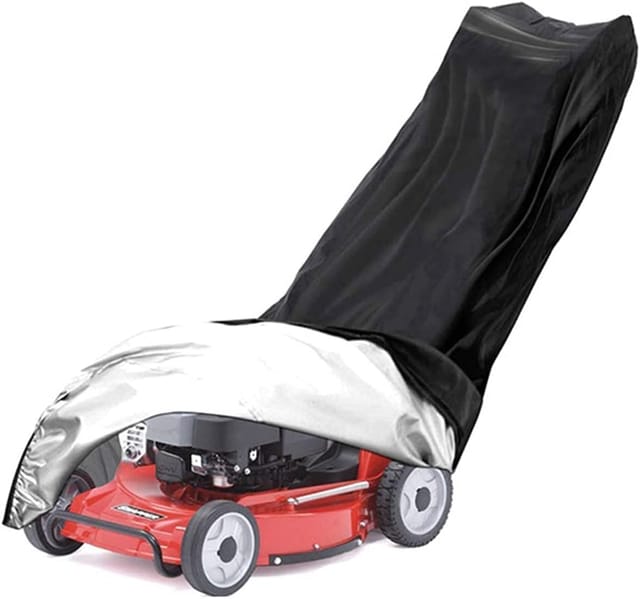 Rasenmäher-Abdeckung, 210D Oxford-Gewebe, UV-Schutz, Schneefräse, Staubschutz, wasserdicht, staubdicht, Sonnenschirm, Gartenmöbel für den Außenbereich