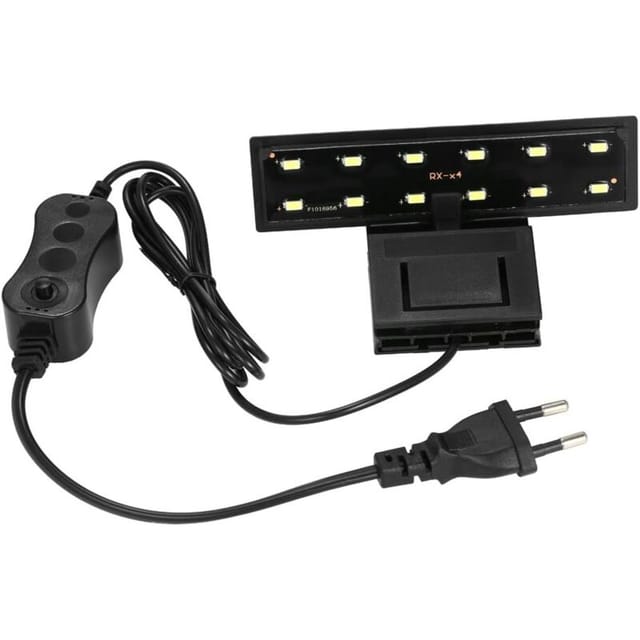 Ultradünne Aquarium-led-leuchte, Ultrahelle Clip-on-beleuchtungslampe, 12 Leds Für Aquarien, 5 W