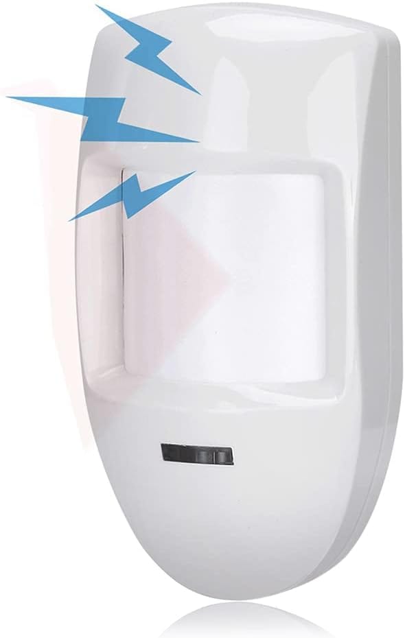12 V Verkabelter Dual-pir-bewegungsmelder, Infrarot-sensor-alarm, Haussicherheitssystem-alarm Für Geschäfte/wohnungen/bürogebäude/fabriken.
